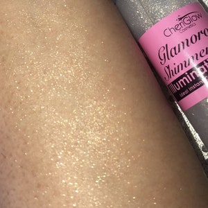 Glamorous Shimmer Mist Illuminating Glow, Shimmer Spray, Champagne Gold Shimmer, Gold Mist, Gold sparkles body spray, Body Mist, Summer mist