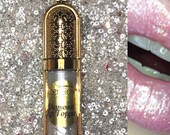 Dazzled Diamond Lip Topper - Shimmering Lip Gloss, Lipstick Lip Topper, Gold LipGloss, Gold Gloss, Lip Topper Gloss. Shimmer Gloss