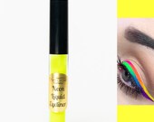 Neon Yellow Eyeliner - Water-proof, Smudge-proof, Long-lasting. Dries matte, pigmented, alcohol free, non-irritating. Black light reactive.