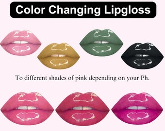 Color Changing Lip Gloss Formula | DIY How To| E-guide | Tutorial | All ingredients, Tools| Step by Step | Instant Download | Excel | PDF
