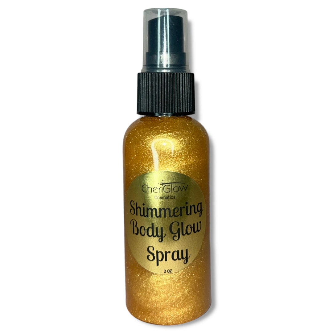 GLOW DIGGER Shimmering Body Glow Spray Shimmer Mist Body Glow Dazzle Microcrystalline Mica Fine