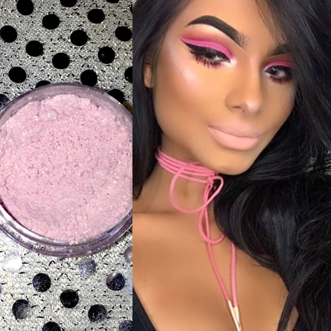 Highlighter Pink Highlighter Diamond Loose Highlighter Etsy