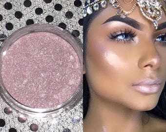Athena Diamant Highlighter, lose Highlighter, Pigment, Pulver Highlighter, Glühen, Highlighter, Pigmented Highlighter, Highlighter