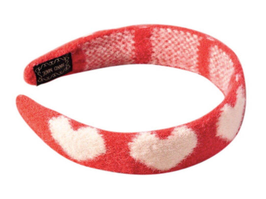 NEW Valentine's Day Headband, Heart Headband Valentine's Heart Headband