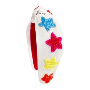 Star Headband, Multi Star Headband, Kids Headband, Spring Headband
