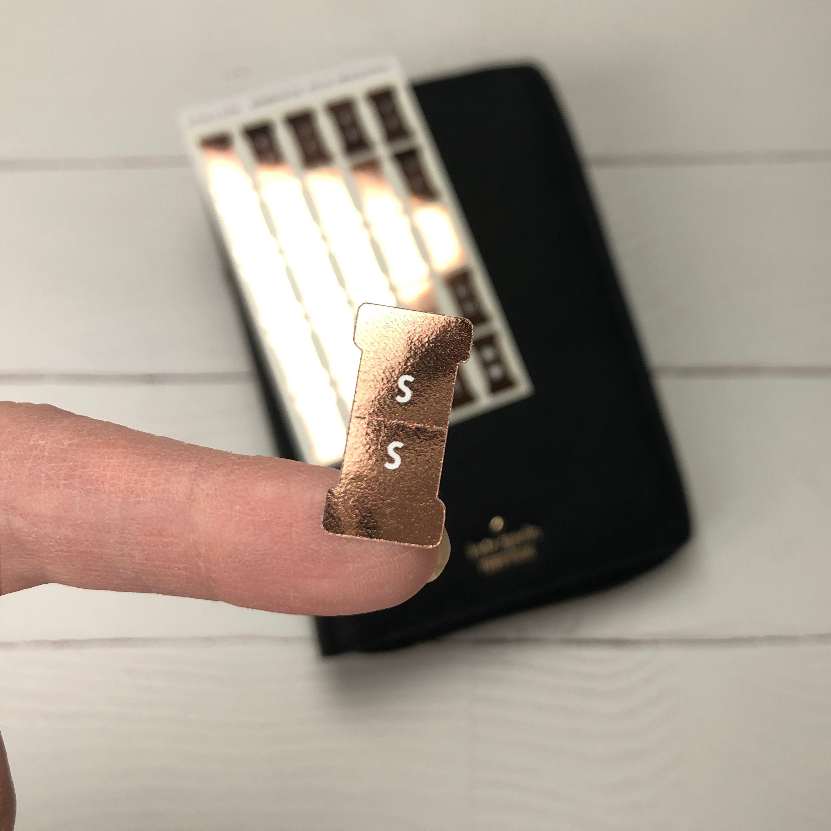 Index Tab Stickers Foiled Tab Stickers Etsy