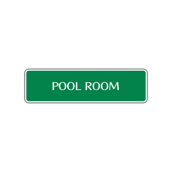 Signs Pinball Alley Metal Street Sign Game Room Garage Man Woman