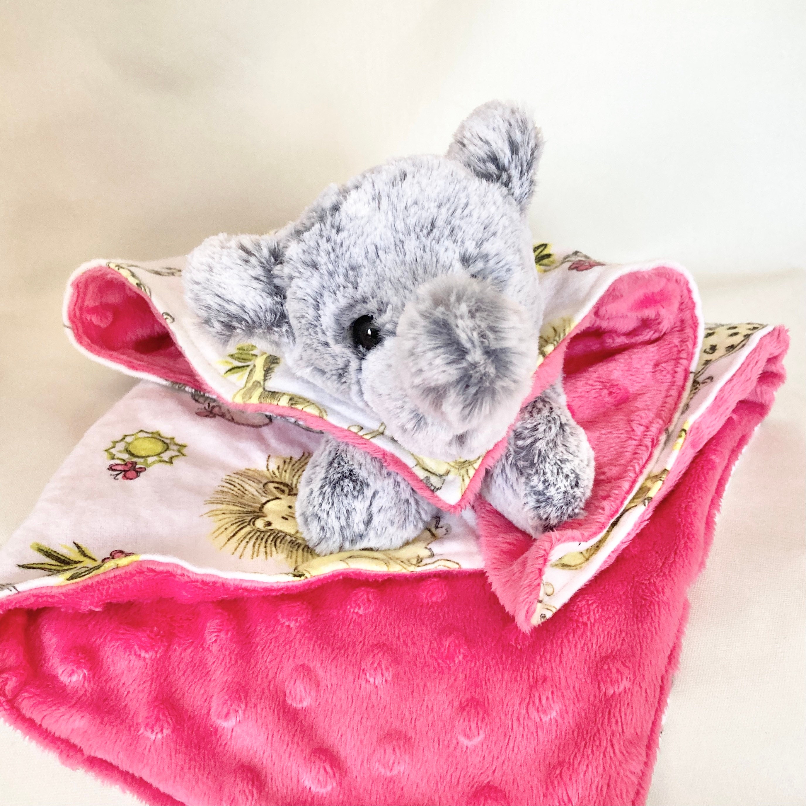 Elephant lovey Lovey for babies toddler lovey stuffed Etsy