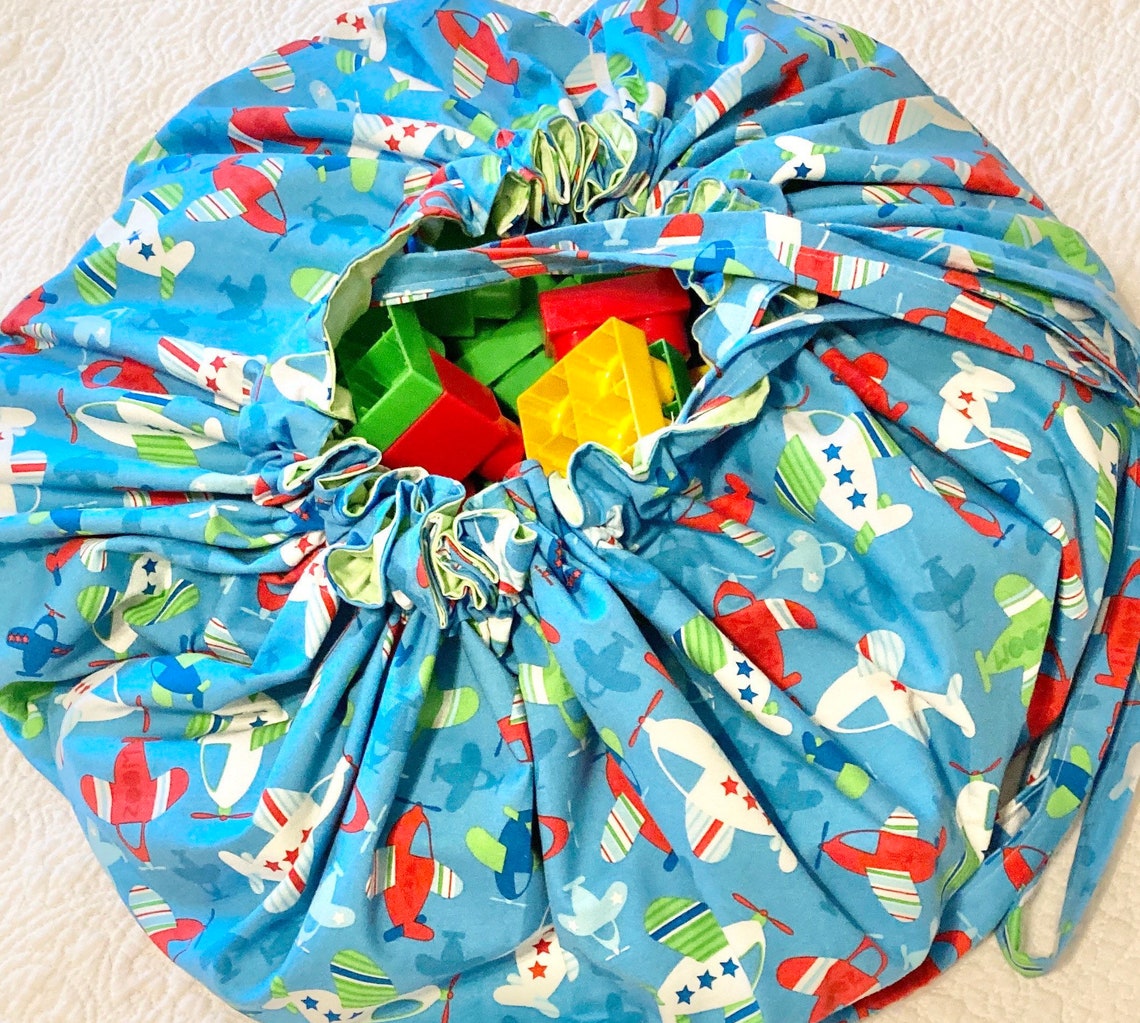 Drawstring playmat play mat bag speelgoed opbergtas playmat Etsy
