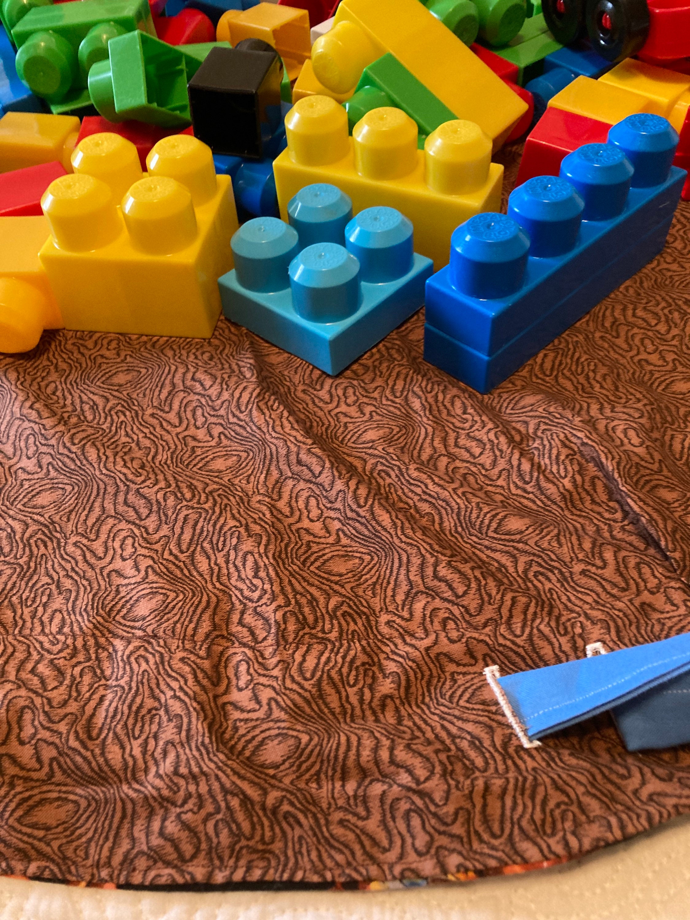 Drawstring playmat play mat bag toy storage bag play mat Etsy