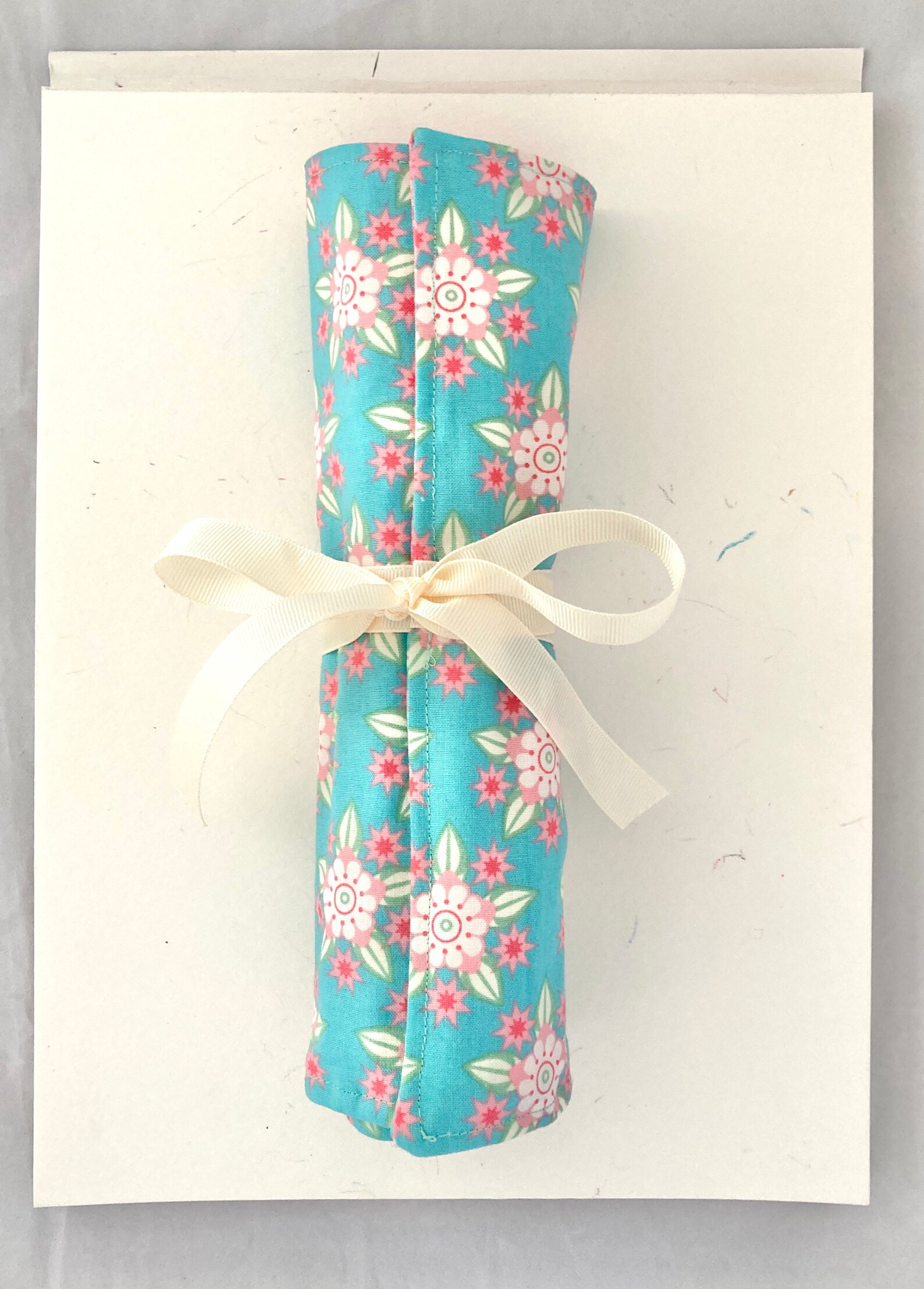 Roll up pencil case colored pencil holder colored pencil Etsy