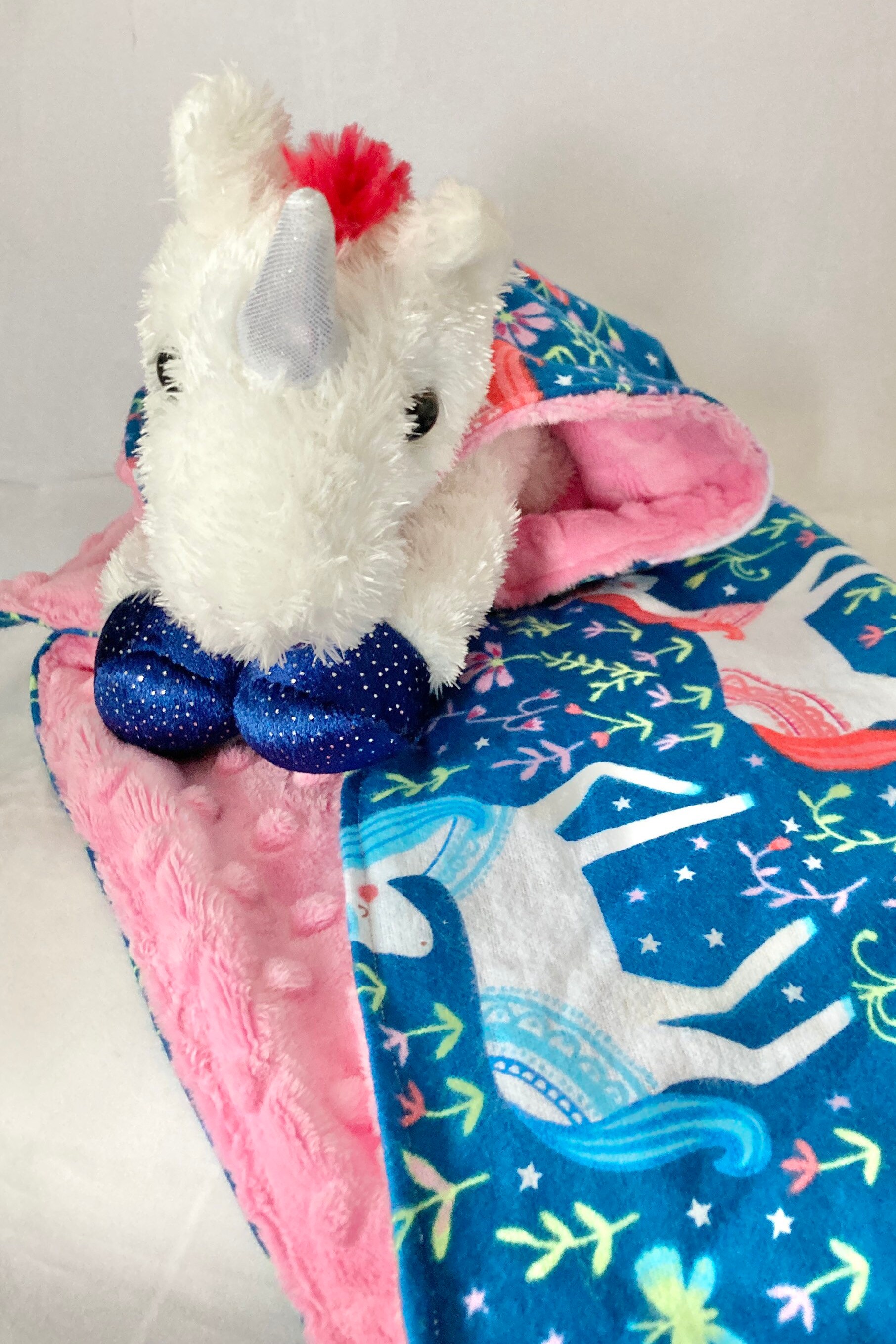 Unicorn lovey lovey for baby girl lovey for babies lovey Etsy