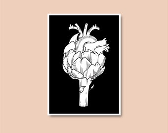 Coeur D Artichaut Etsy