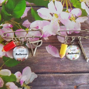 Atsem Mistress pin brooch, end of year gift, mistress charm brooch, atsem avs mistress gift
