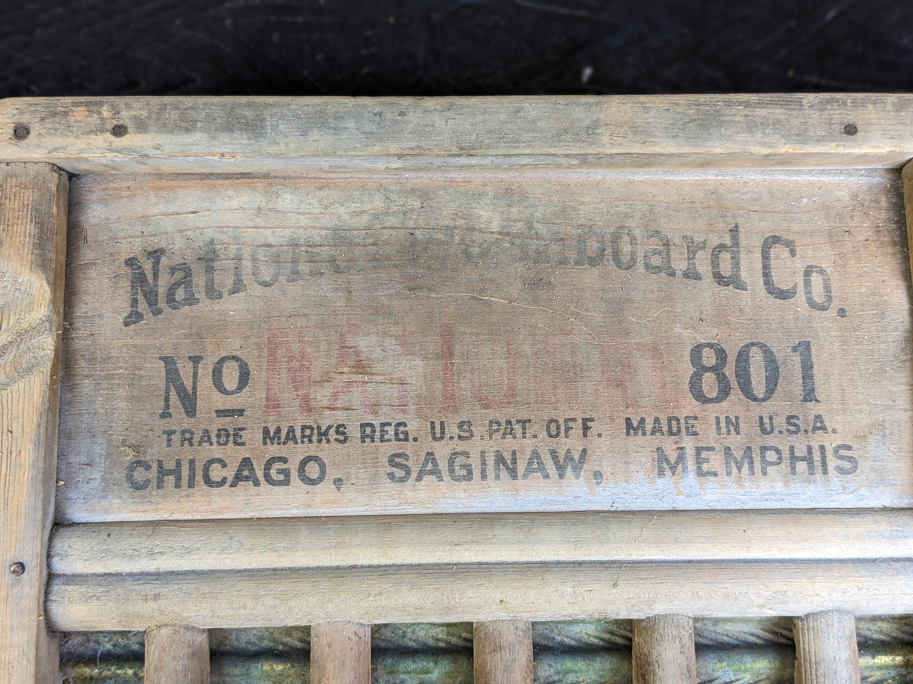 National Washboard 801 - Etsy
