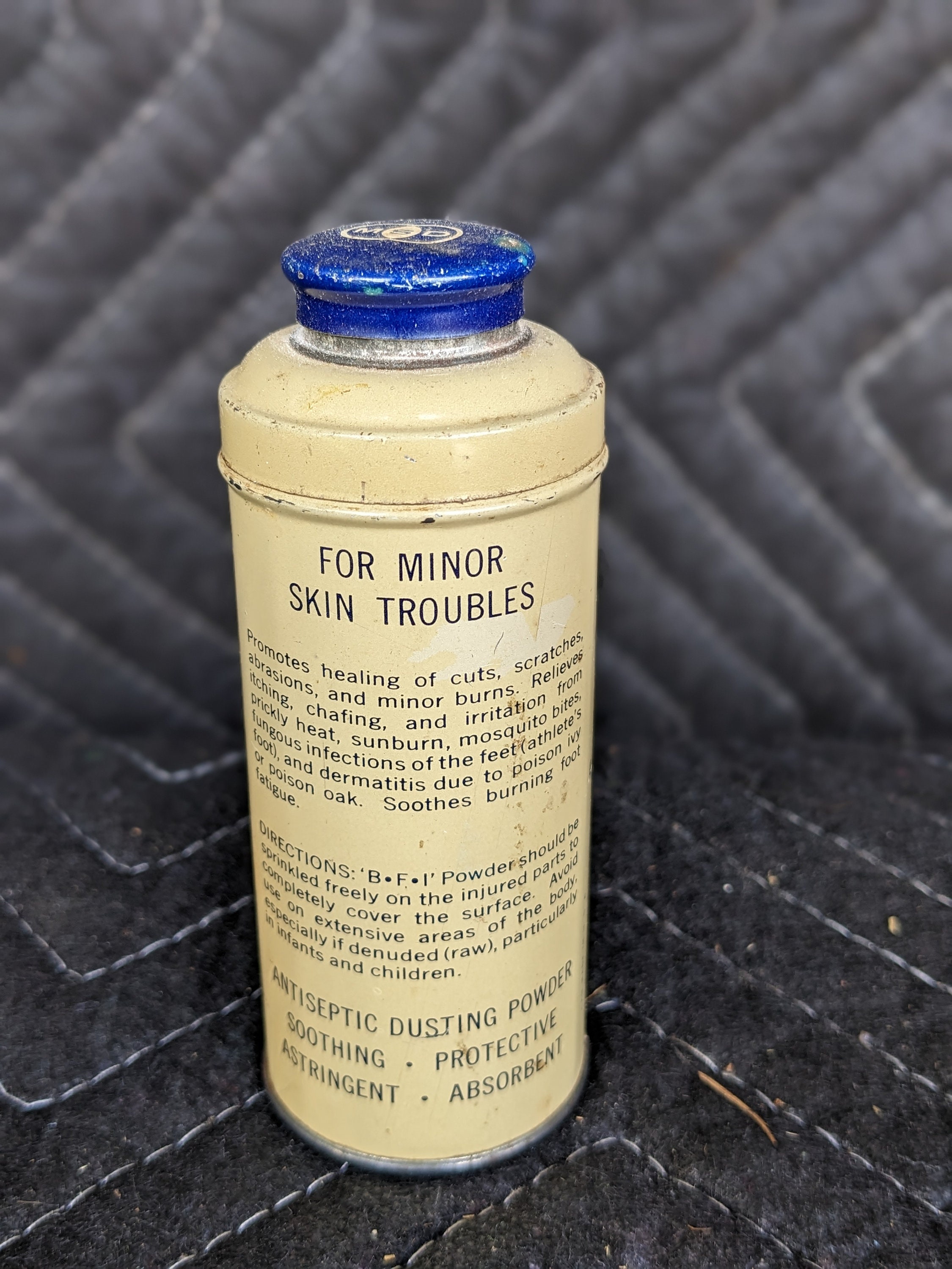 Vintage BFI Antiseptic First Aid Dressing and Surgical Powder Etsy