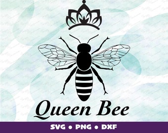 Download Crown Bee Svg Etsy