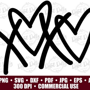 Plotterdatei XOXO, Valentinstag Svg, Love Svg, Plotterdatei, Cricut and Silhouette SVG