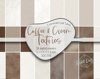 Coffee paper textures, vintage paper, watercolor paper, wedding invitation, texture, natural parchment, overlay