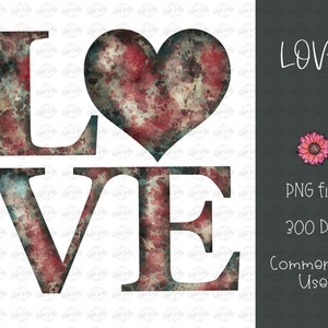 Valentine Love PNG Designs For Sublimation, Love Letters, Love Valentine Heart PNG File For Printing, Valentines Day PNG Descargar