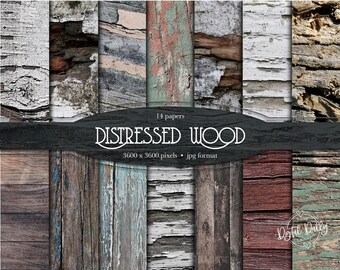 Rustic Wood background digital papers, Old Wooden Backgrounds, Rustic Wood Texture, Distressed wood paper, Printable Light Wood Background
