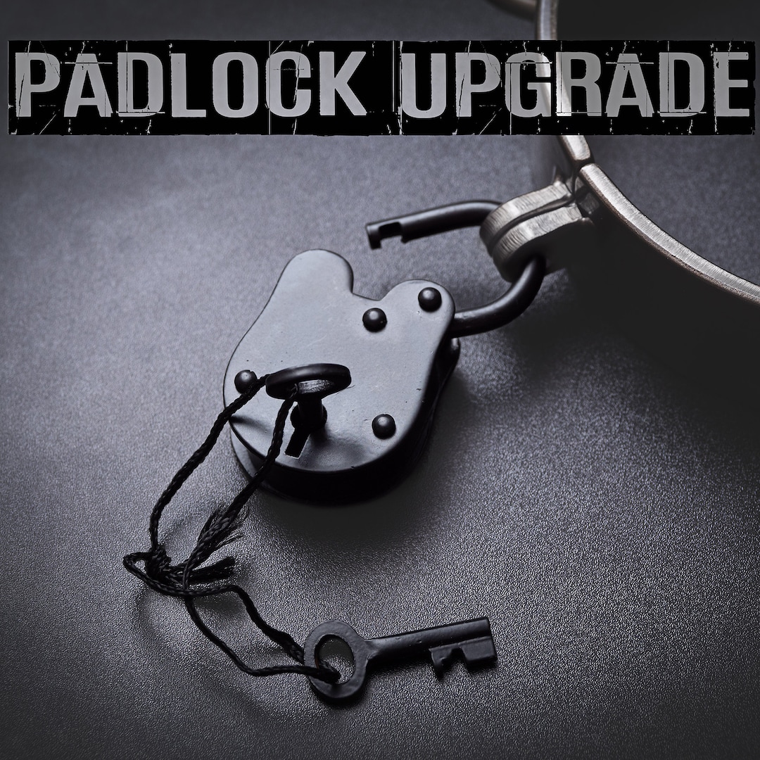 Medieval Padlocks Upgrade for BDSM Steel Shackles From This Store