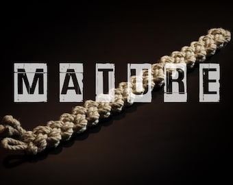 Paletta da sculacciata super dolorosa realizzata in corda sintetica. Gioco BDSM ad impatto per sadici e masochisti. Per adulti.