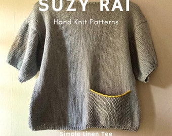 PATTERN ONLY Simple Linen Tee