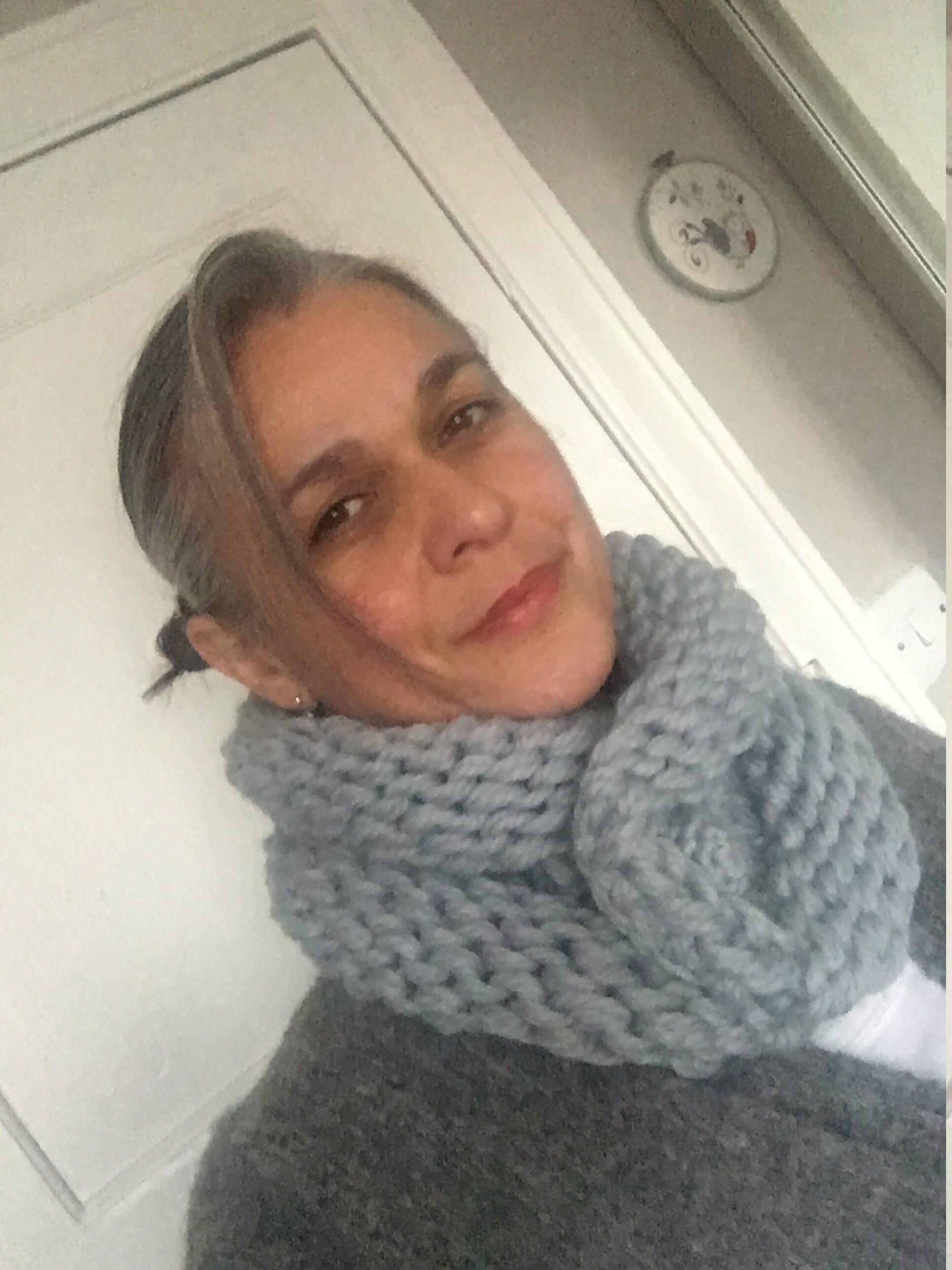 PATTERN ONLY Hand Knit Super Chunky Cowl LADIES Soft Merino Wool - Etsy ...