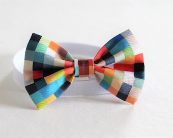 Colorful Bow Ties for Adults, Kids and Toddlers, Adjustable Necktie, Men Bow Tie, Groomsman Gift, Best Man Gift, Derby, Rainbow, Papillion