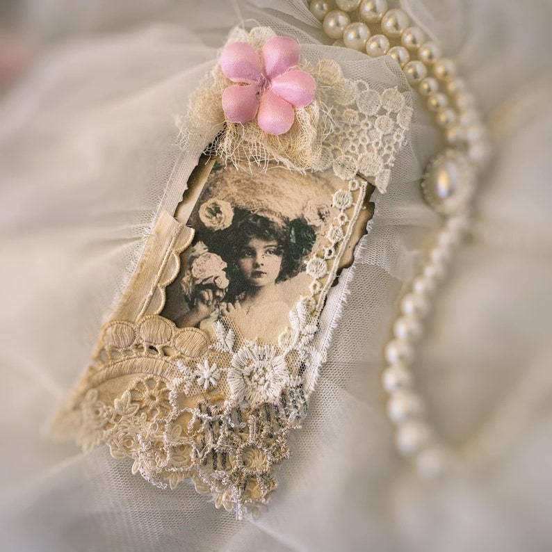 Vintage journal clusters Junk journal snippets Shabby chic tags