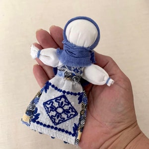 5 Amulet protection doll Travel doll Motanka Faceless doll image 4