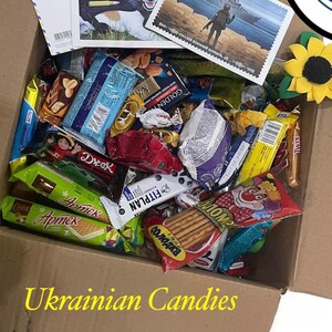 Handpicked mystery candy box Ukrainian Snack Box Ukrainian Candies