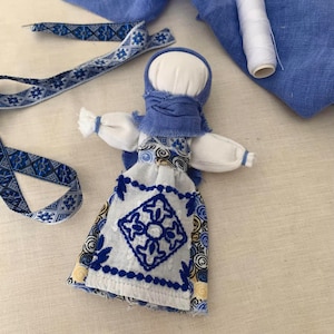 5&quot; Amulet protection doll Travel doll Motanka Faceless doll