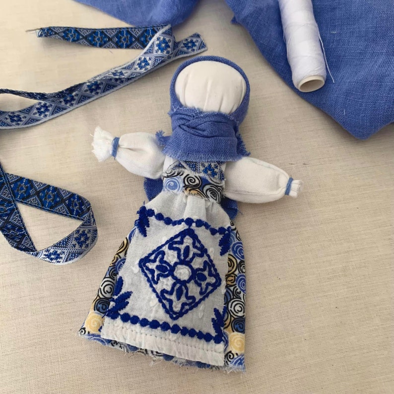 Amulet protection doll Travel doll Motanka Faceless doll