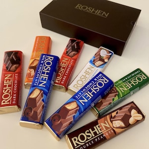 Ukrainian candy mystery box Сhocolate bars Ukrainian chocolate