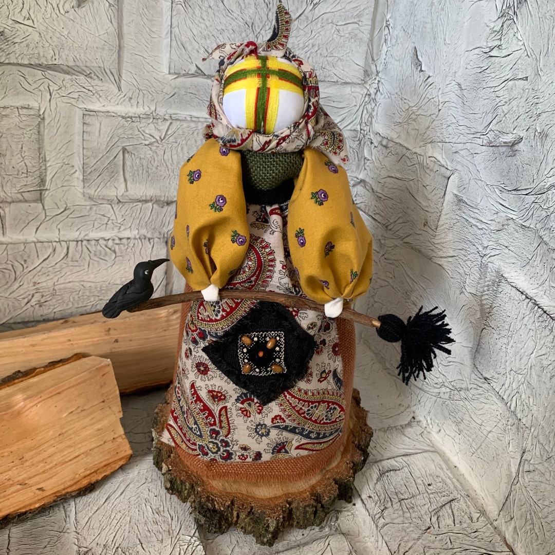 Баба яга Кухонная кукла ведьма Мини метла Оберег Подарок для - Etsy