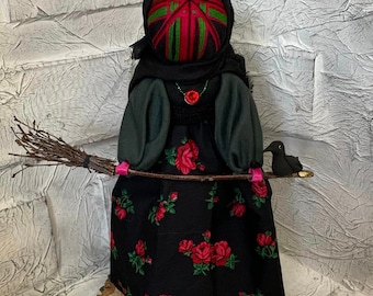 Baba yaga Kitchen witch doll Motanka Ooak doll Amulet doll