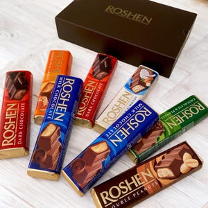 Ukrainian Chocolate Box Сhocolate bars Mystery box candy