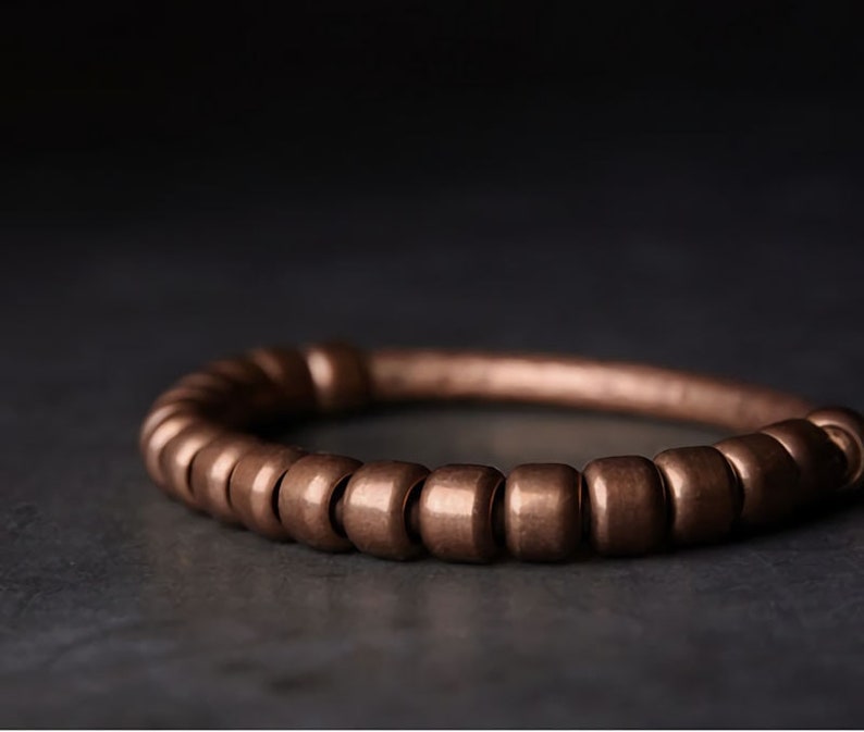 Handmade Pure Hammered Copper Bracelet Etsy