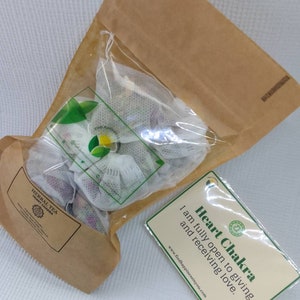 Heart Chakra balance herbal tea