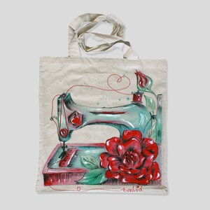 Go Green - Hand-painted Tote bag – ARTSTORY