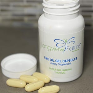 Emu Oil Gel Capsules