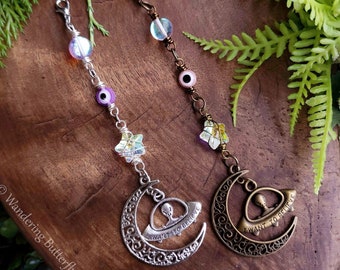 Alien Purse Charm, Spaceship Bag Charm, Weird Bag Charm, Backpack Charm, Space Zipper Pull, Gift for Teen, UFO Bag Charm, Alien Keychain