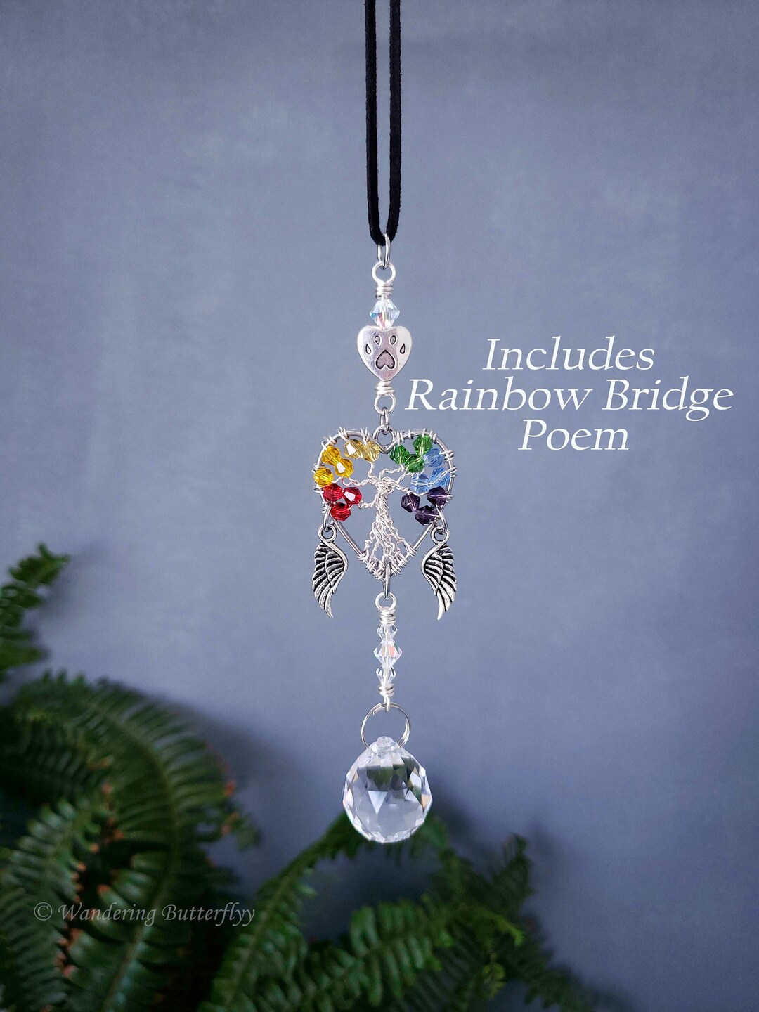 Rainbow Bridge Gift, Dog Loss Gift, Cat Loss Gift, Pet Memorial Gift ...