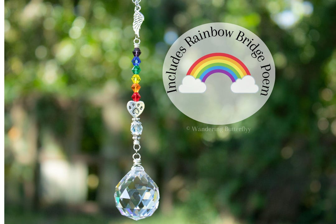 Dog Loss Gift, Pet Loss Gift, Rainbow Bridge Gift, Cat Loss Gift ...