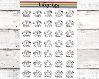 Therapy Appointment Planner Sticker | Mental Health | Psychologist | Therapy | Doctor Appointment  | a5 Planner Sticker