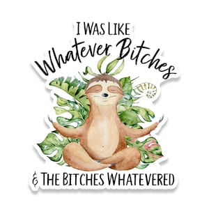 Sloth Magnet | Fridge Magnet | Refrigerator Magnet | Quote Magnet | Kitchen Decor