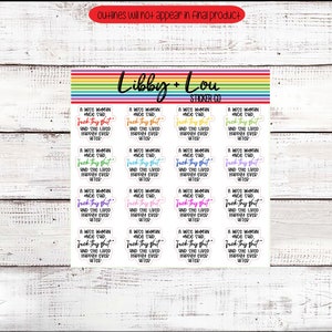 Happily Ever After Planner Sticker | Funny Sticker | Quote Sticker | Sarcastic |