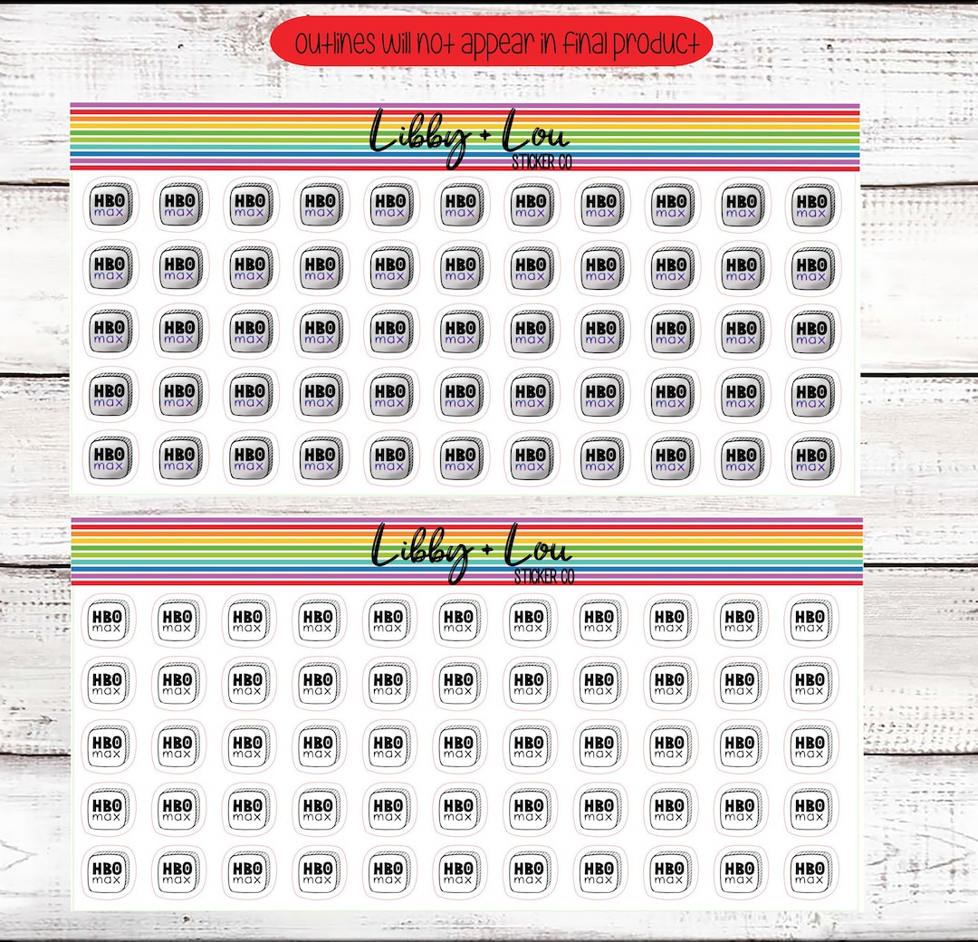 HBO Max Planner Sticker | Tv Show Sticker | Movie Sticker ...